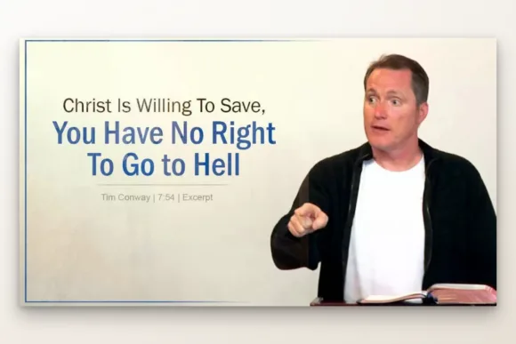 Tim Conway — Christ Is Willing To Save