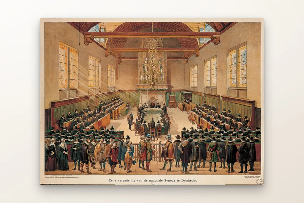 A meeting of the National Synod of Dordt